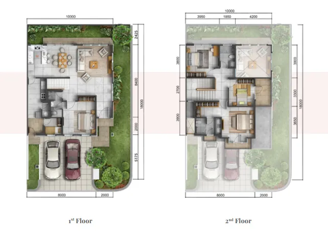 Floor plan for Type R Deluxe Hoek